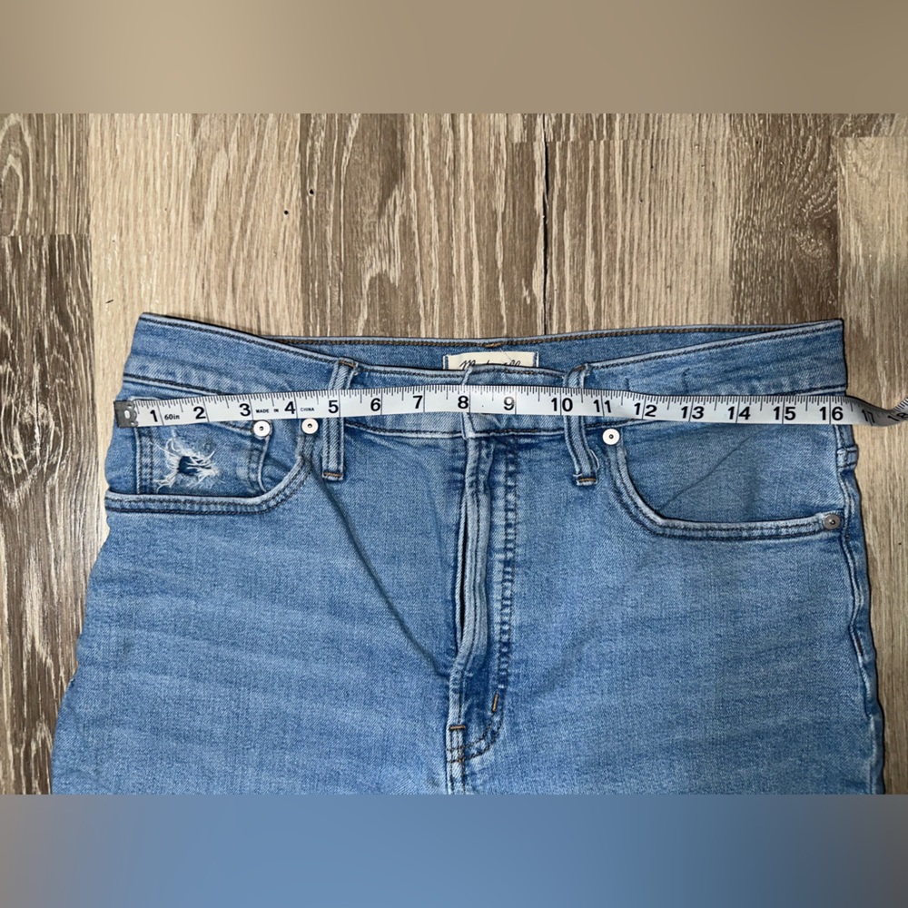 Madewell The Perfect Vintage Straight Crop Jean Size 30 - Picture 9 of 9